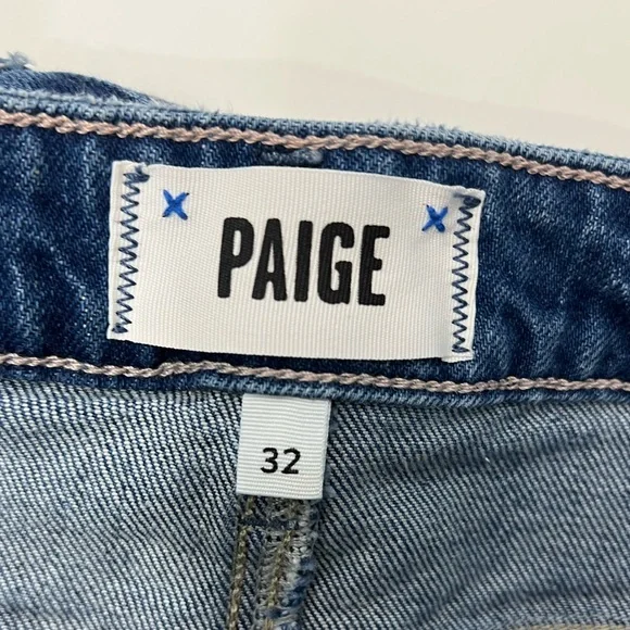 Paige Women’s Harper Ankle Jeans sz 32 Wide Leg - Picture 7 of 8